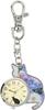 Fieldwork Analog Pocket Watch for Bouquet Cat Stylish and Cute Cat BL Women, Keychain, Charm, ST325-3