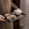 Portable Ru Kiln Ceramic Tea Set
