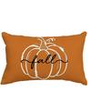 Autumn pumpkin thanks pillow pillowcase, 30X50cm Thanksgiving stripe decorative sofa sand cushion cover