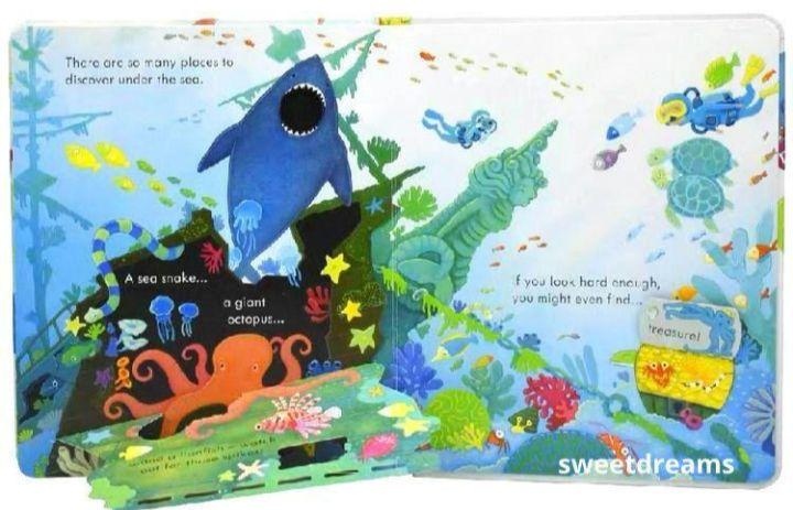 [USED] Usborne Peep Inside the Sea Pop-up Book