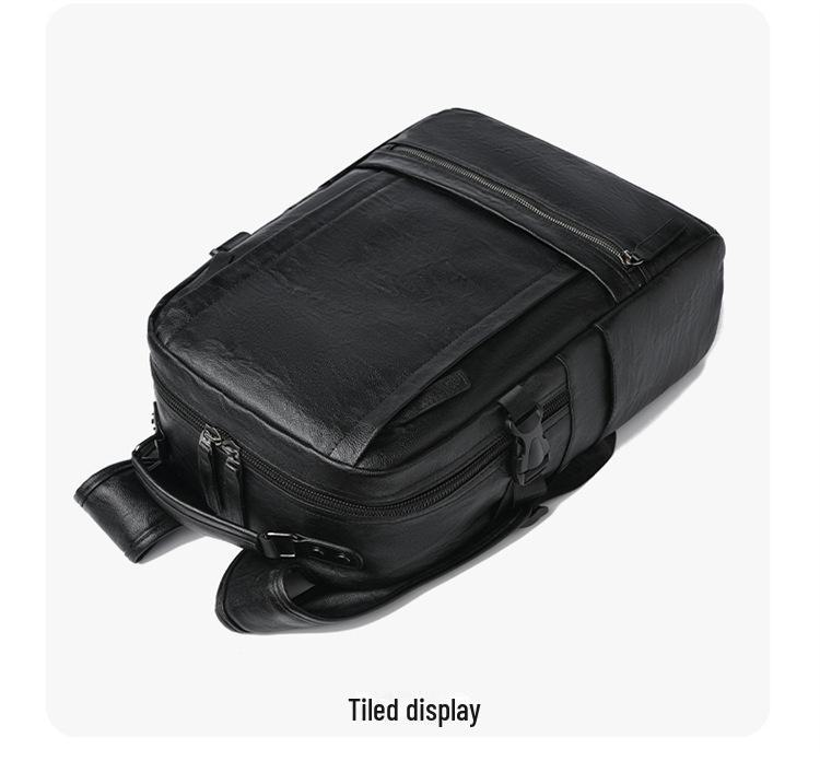 2022 Men's Winter Casual Backpack: Fashionable, Simple, Large-Capacity Outdoor Travel & Laptop Bag