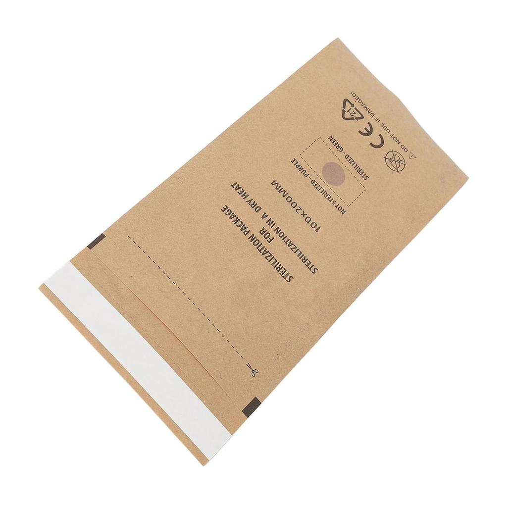 100Pcs Self Sealing Pouch, Disposable Cleansing Bag for Dental, Cosmetic, and Sturdy