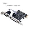 PCI E Sata Card Controller PCIE Expansion card Riser card dapter Converter PCIe express to parallel serial port card Extender PCIe Converter AX99100