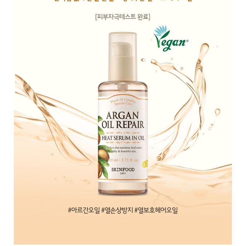 Skinfood Argan Oil Repair Plus Serum Rozgrzewające w Olejku 110ml
