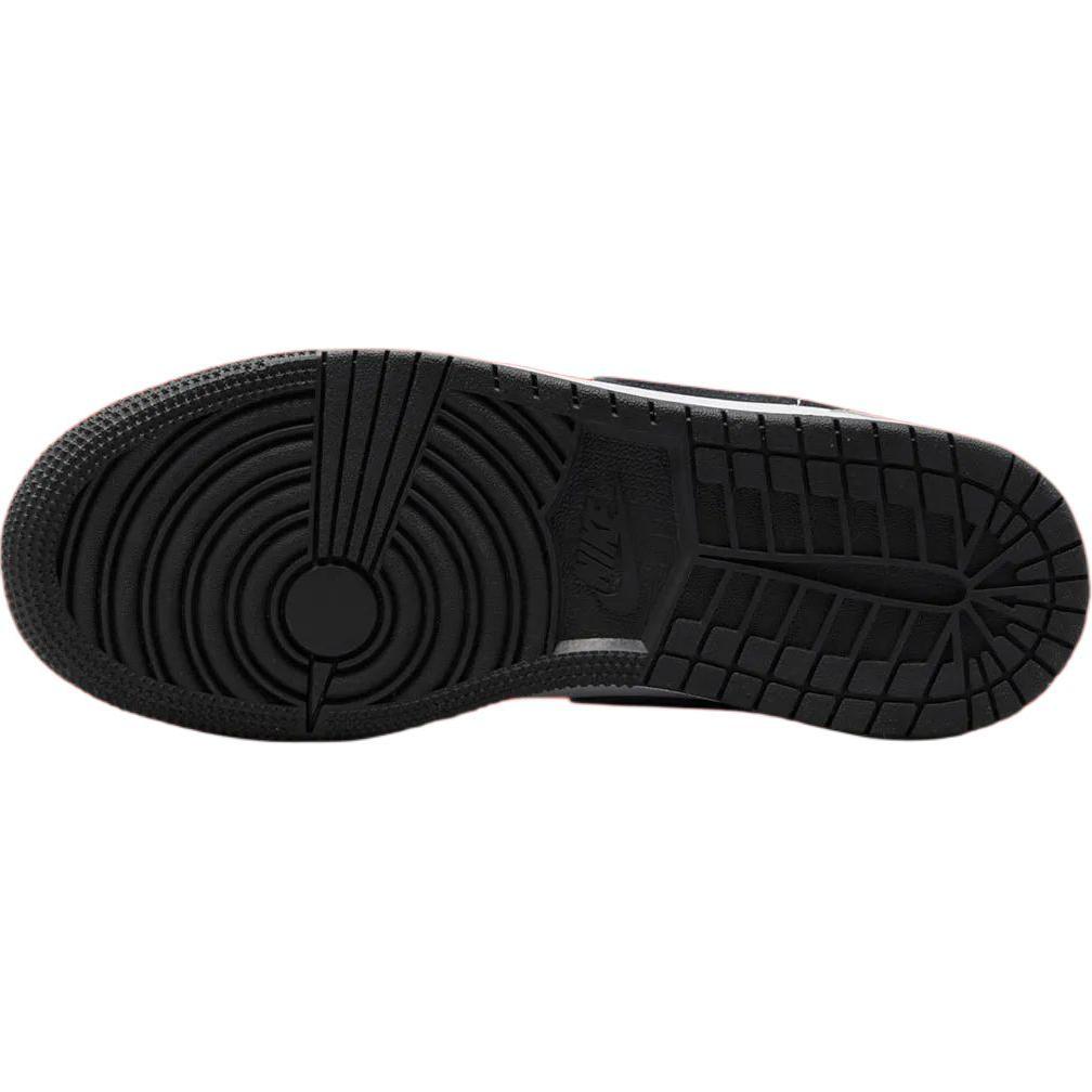 New Jordan Air Jordan 1 Anti Slip Wear Resistant Low Top Children's Basketball Shoes Black White Unisex HF3188-106