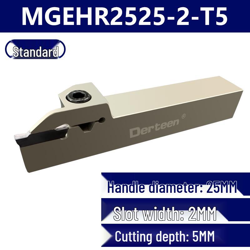 Portautensile per scanalatura tornio MGEHR2020-3-4: Taglio CNC ed Estensione per Scanalatura del Diametro Esterno