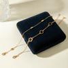 New Shell Five Leaf Flower Pendent Anklets for Women Trendy Shell Petal High-Quality Wheat Foot Chain Summer Beach Jewelry