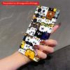 2DFlat Samsung phone case Cute Cartoon Cat Pattern Phone Case Applicable to Galaxy S23 S24 S25ULTRA S26 A12 A14 A15 A16 A54 A55