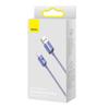 Cable Baseus  Baseus Crystal Shine Series Cable USB Cable for Fast Charging and Data Transfer USB Type A - USB Type C 100W 2m Purple (CAJY000505)