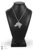Saluki, Persian Greyhound, Arabian Hound, Gazelle Hound - Dog Necklace, Unique Jewellery for the Dog Fan, Unique Adder Pendant by Art-Dog Brand