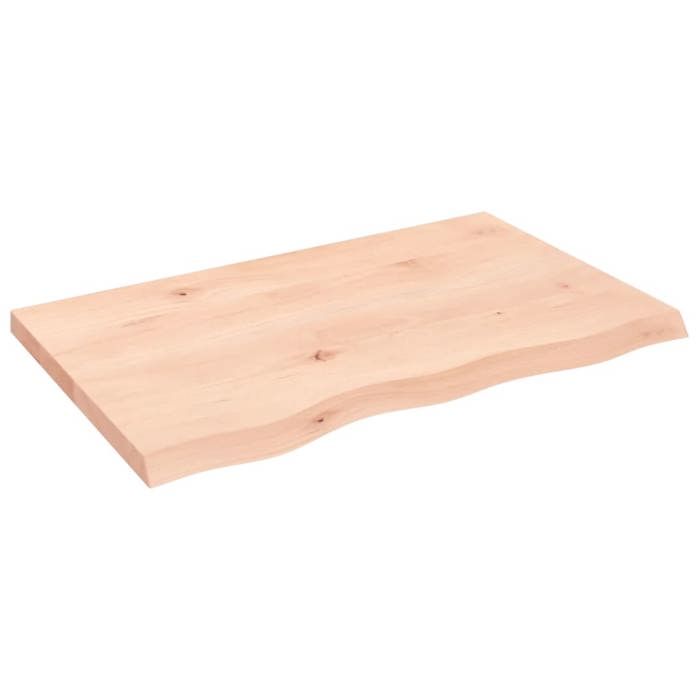 VidaXL Étagère murale 80x50x4 cm bois de chêne massif non traité 363549