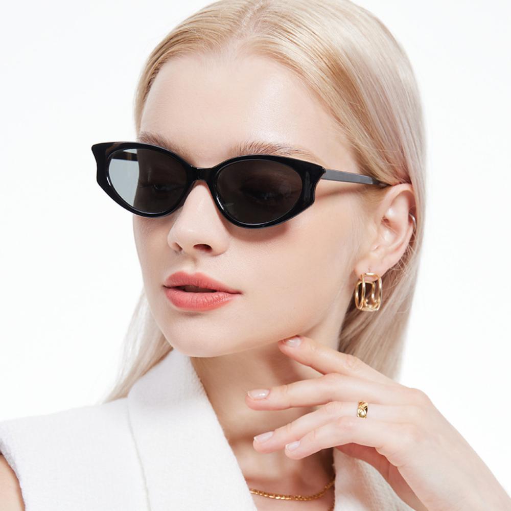 New Fashion Cat Eye Sunglasses For Men Women Trendy Brand Design Street Photography Sun Glasses Outdoor Sunscreen Shades UV400