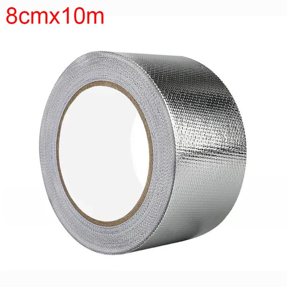 Self-Adhesive Aluminum Foil Tape High Temperature Fireproof Tape New Tin Foil Paper Tape