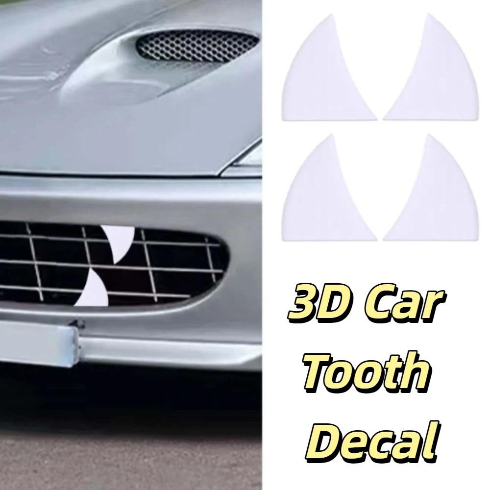Front Grille 3D Printed Tooth Decor 3D Printed Custom Car Styling Accessories Halloween Decor