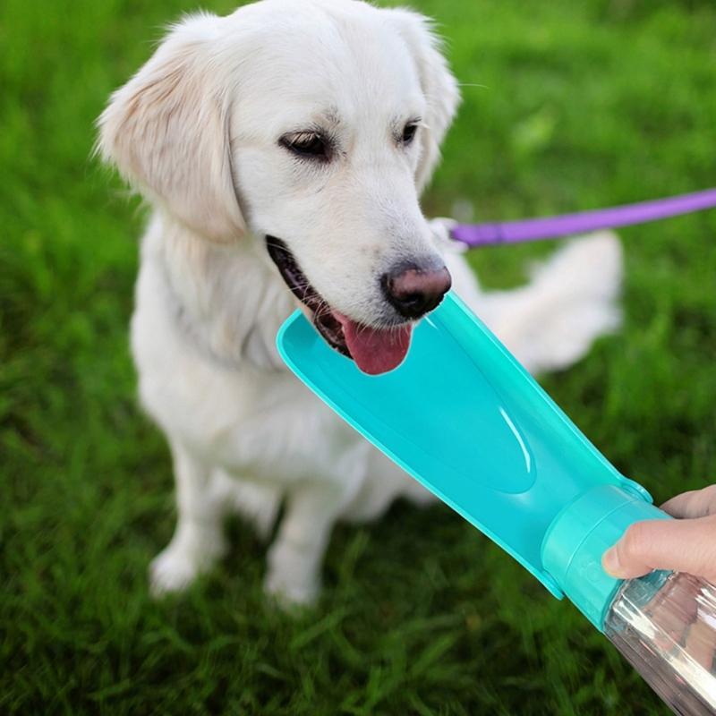 Foldable Dog Water Dispenser Pet Drinking Bottle Outdoor Travel Water Bottle Large Capacity Dog Hiking Camping Water Cup