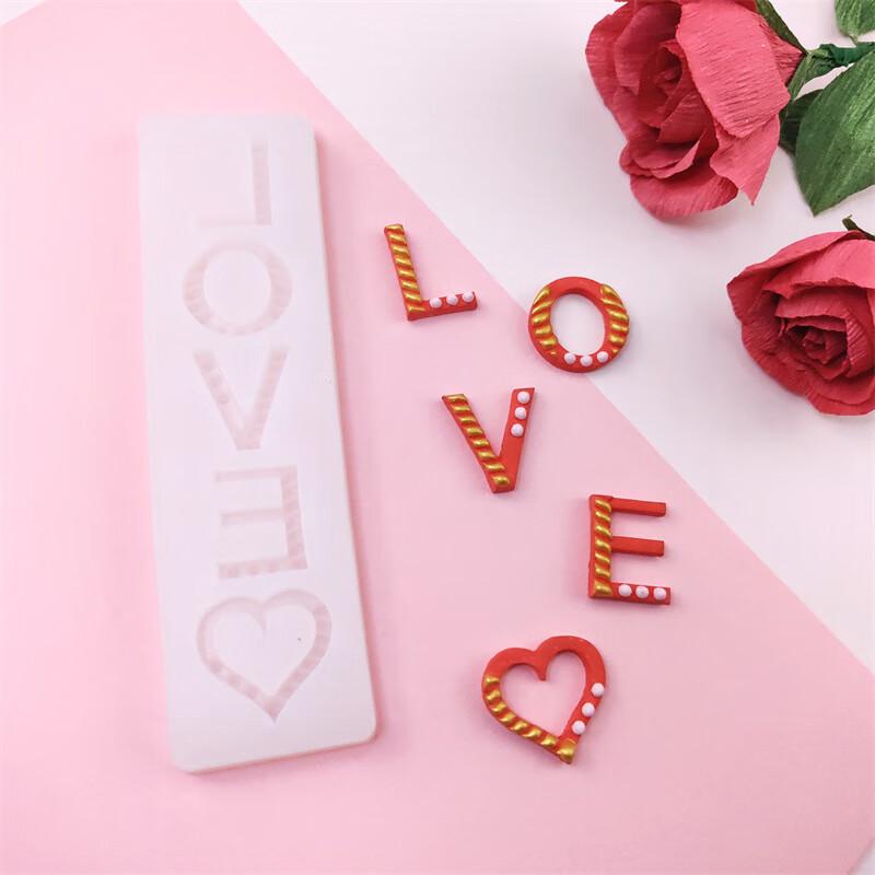 

LOVE Letter Silicone Baking Mold
