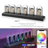 RGB Nixieröhren Digital Tube Uhr Bluetooth WiFi USB LED leuchtet Nachtlichter IPS Farbdisplay Spiel Desktop Schlafzimmer Dekor Geschenk