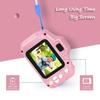 Appareil Photo pour Enfant - Kids Mate - Ecran 2,0 Pouces HD - 8MP/1080P - Carte TF 32 Go - Rose