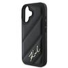 Karl Lagerfeld Klhcp16Mpqdsmgk Iphone16 Plus 6.7 Czarny/Black Hardcase Quilted Signature