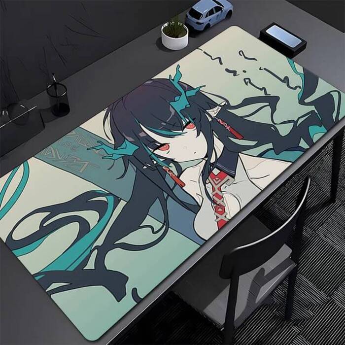 Mouse Pad Arknights Dusk HD Print Anime Mousepad Laptop Non Slip Gaming Accessories Keyboad Pad PC Kawaii Girl Extended Desk Mat
