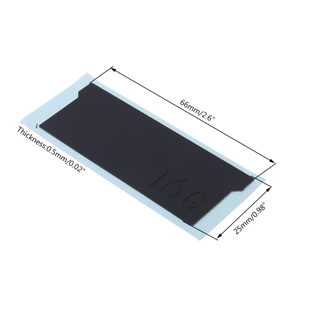 Laptop Memory Heatsink Plate  Plated Pure Copper Gaming Notebook Cooling Vest Radiator Memory Cooler Radiator