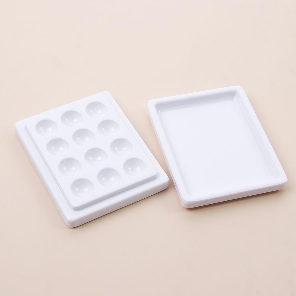 Manicure Empty Watercolor Palette Nail Art Color Palette Nail Polish Palette Nail Pigment Holder