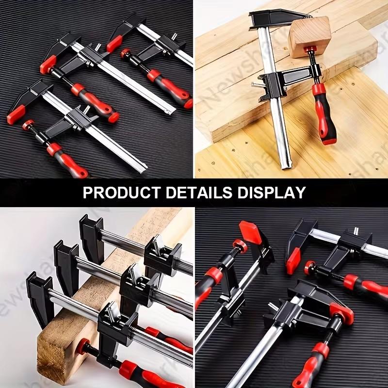 

10-inch Wood Working Clamps, Adjustable Bar Clamps for Woodworking Quick Clamps F Clamp for Wood Working Home DIY Hand Tool 6 inch