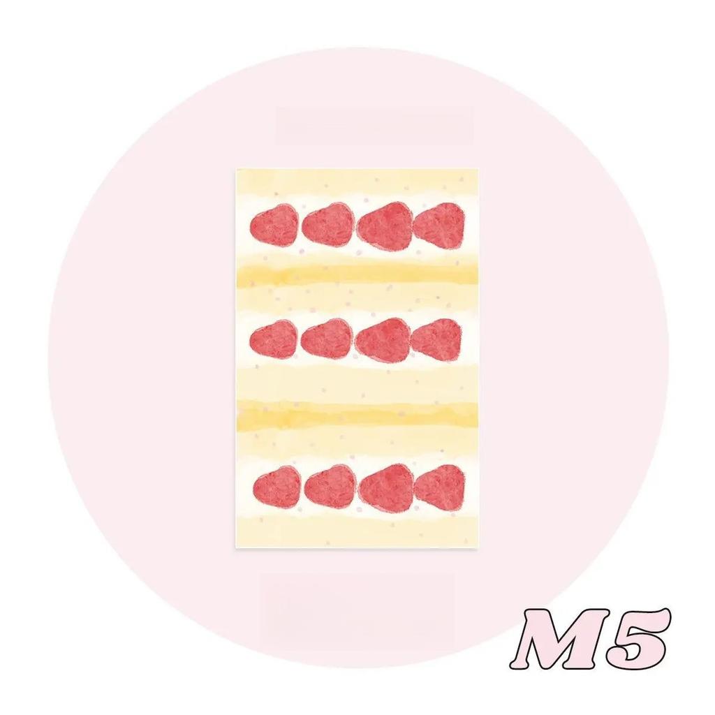 20Pcs Cute Cartoon Colorful Inner Page for M5 Binder Journal Loose-leaf Notebook Scrapbook Kawaii Non-sticky Memo Pad To-do List