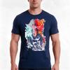 Todoroki Tshirt Summer Casual Cotton Tee Oversized Streetwear Tops Vintage Graphic Print Loose Fit Short Sleeve