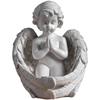 Adorable Vintage Angel Candlestick Ornaments European-style Home Living Room Tabletop Entrance Candle Mug Nice Decoration Decoration