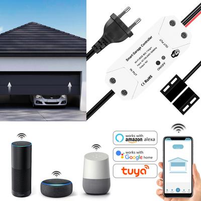 Inteligentny Przełącznik WiFi Inteligentny Dom Otwieracz Bramy Garażowej Sterowanie Głosowe Zdalne Współpracuje Z Alexa Google Home Smart Life Tuya APP 110V 220V