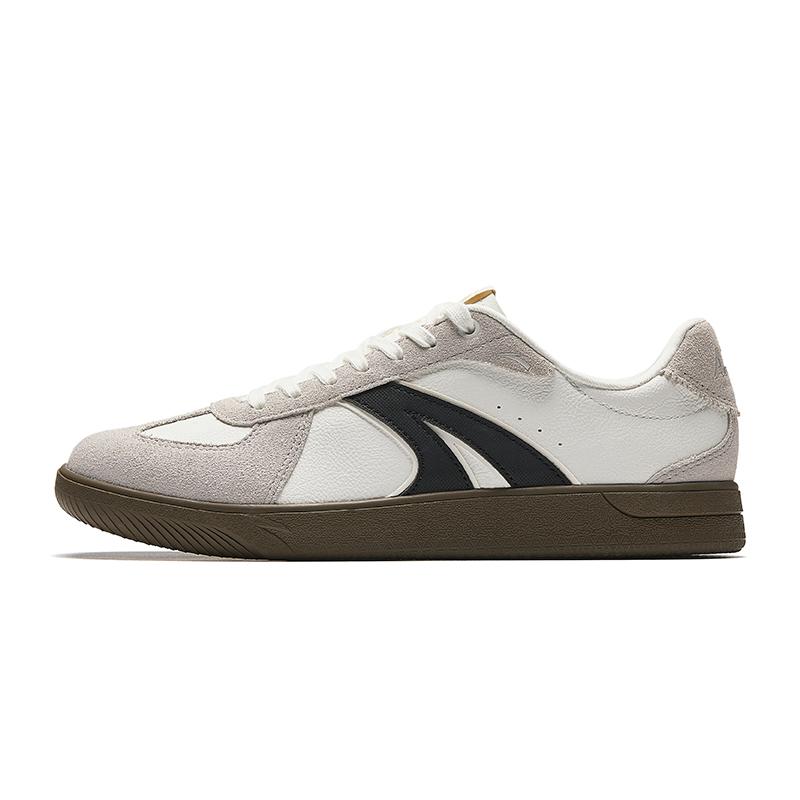 

New Anta Coverage Cushioning Low Top Skateboard Shoes Men s Ivory White Shade 1 Gray Basic Black 912518009-5 42