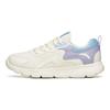 Anta Comfortable Versatile Shock Absorbing Non-Slip Wear-Resistant Lightweight Low-Top Running Shoes Women sneaker White Purple 922145521-4