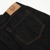 Stitching Thimble Denim Trousers Men's Retro Street Wear Loose Straight Wide-leg Pocket Jeans Men's Trousers Bloomers