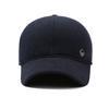 Men's Hat Autumn Winter Middle-Aged Thick Woolen Baseball Cap Windproof Ear Protection Cap for The Elderly Dad Cap