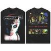 Stylish Roundneck Casual Tops Suitable for Spring and Summer Wear Unisexhunt Y2K Unisexs and Womens American Streetwear TShirts