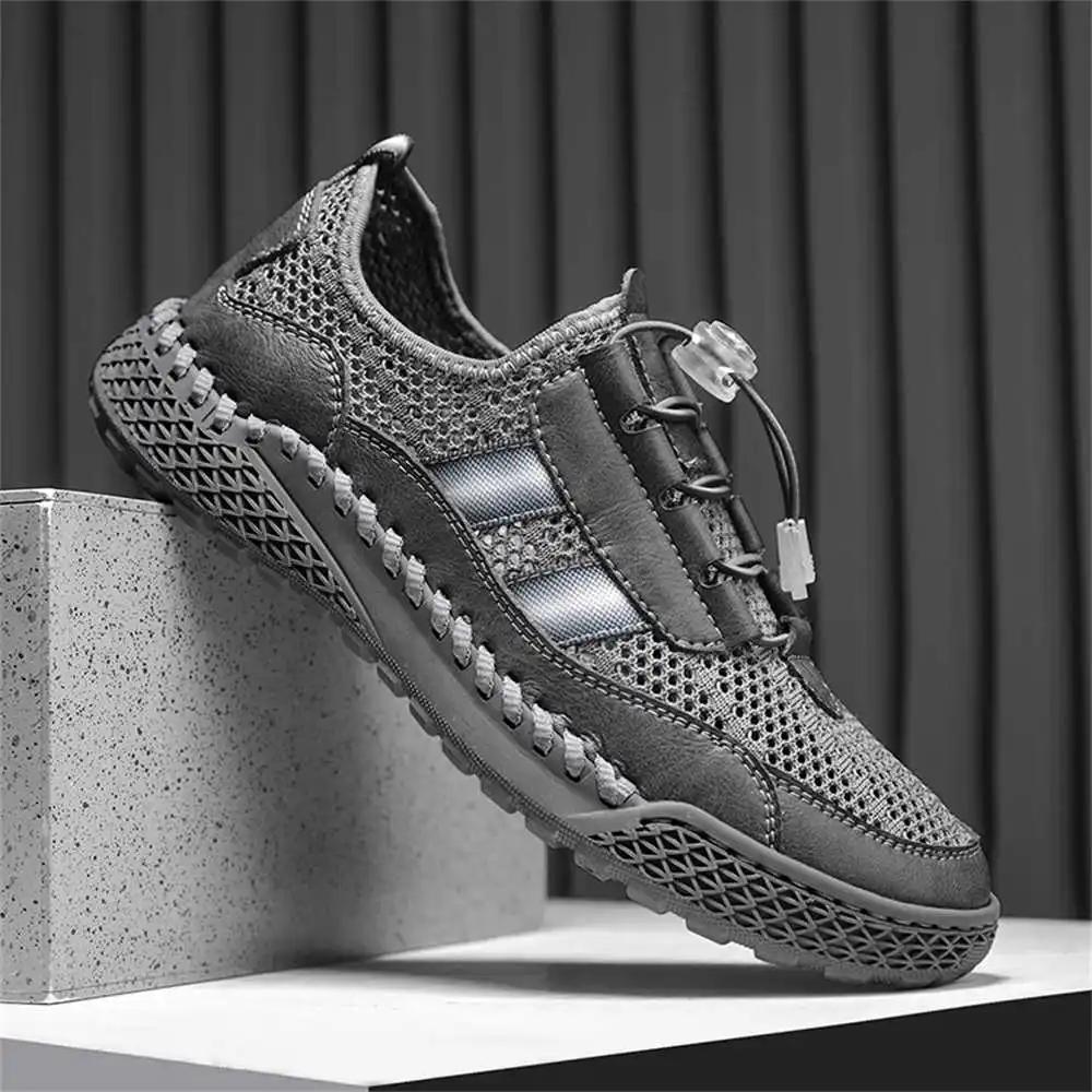 Fashion Without Heels Buckle Summer Men's Shoes Basketball Boty Panske Men's Sneakers Models Sports Funny Casuall Functional