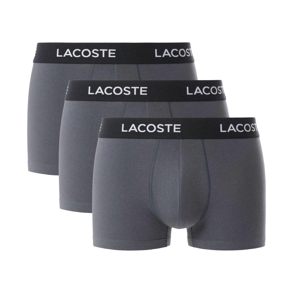Lacoste Men's Cotton Stretch Boxer Shorts (Pack of 3)