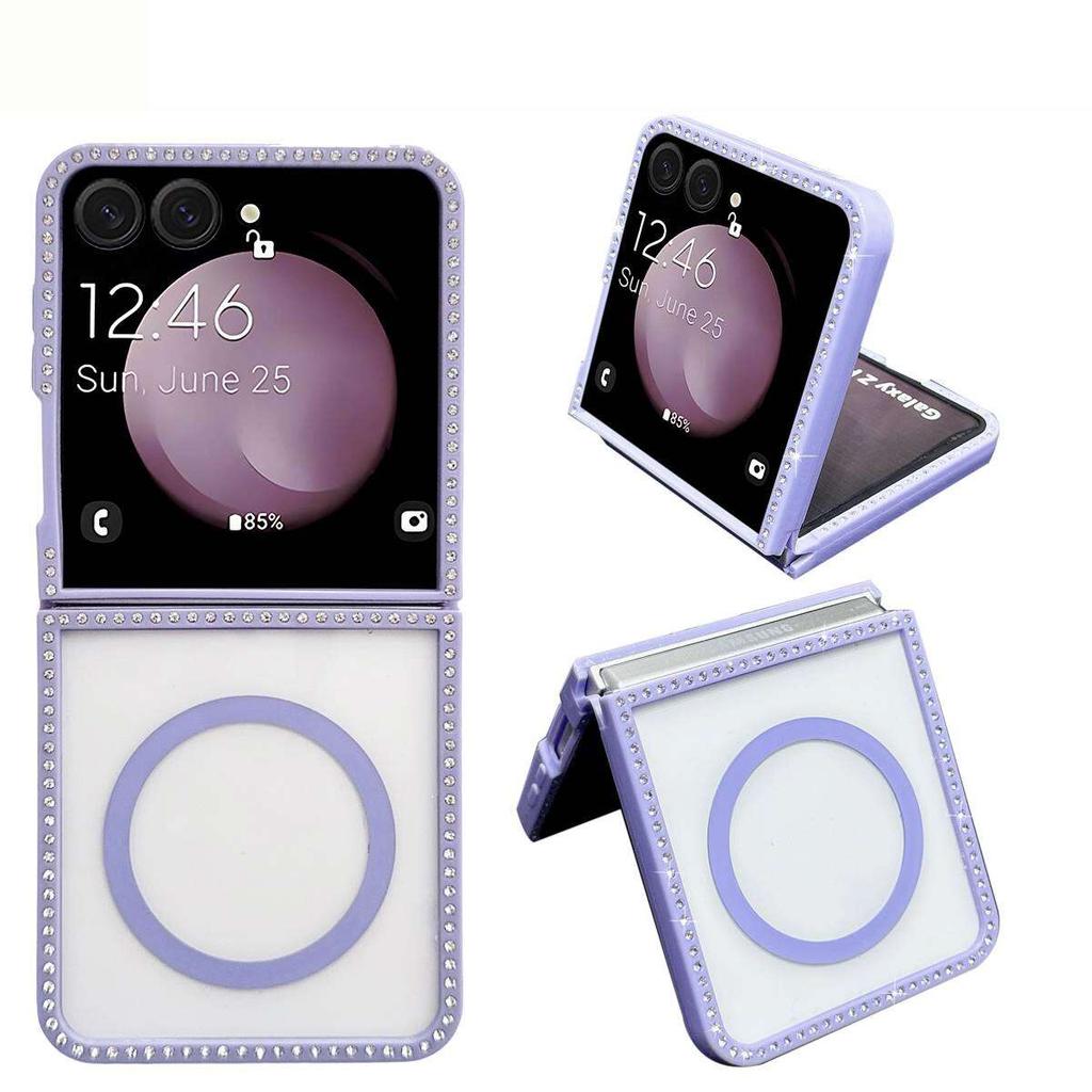 Etui do Samsung Galaxy Z Flip 7 6 5 4 3 Magsafe Odporne na wstrząsy Magnetyczne Przyleganie Pokrowiec Zderzaki do telefonu