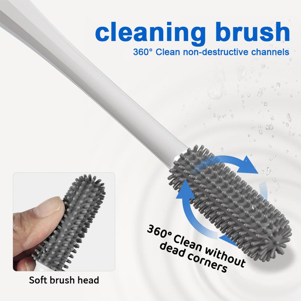 Soft Silicone Cleaning Brush Drying Stick Rod Sex DoII's Vagina Anal Masturbator Masturbation Cup Cleaning Stick Adult Sexual To