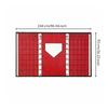 Crystal Velvet Baseball Training Pad Heavy Duty Batting Mat for Youth and Adult