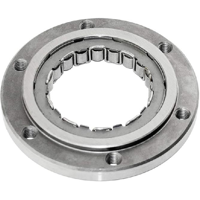 Road Passion Starter Clutch Flywheel Flange & One Way Bearing Replacement for YAMAHA YFM350 Warrior 350 1987-2006/YFM350 Moto 4 1987-1995/YFM350