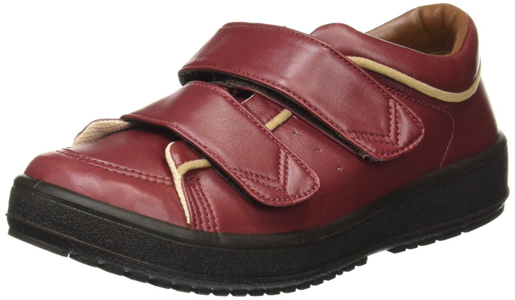 Moonstar 05 Medical Shoes Foot Size cm V-Step (Left Only), Wine, 22.0