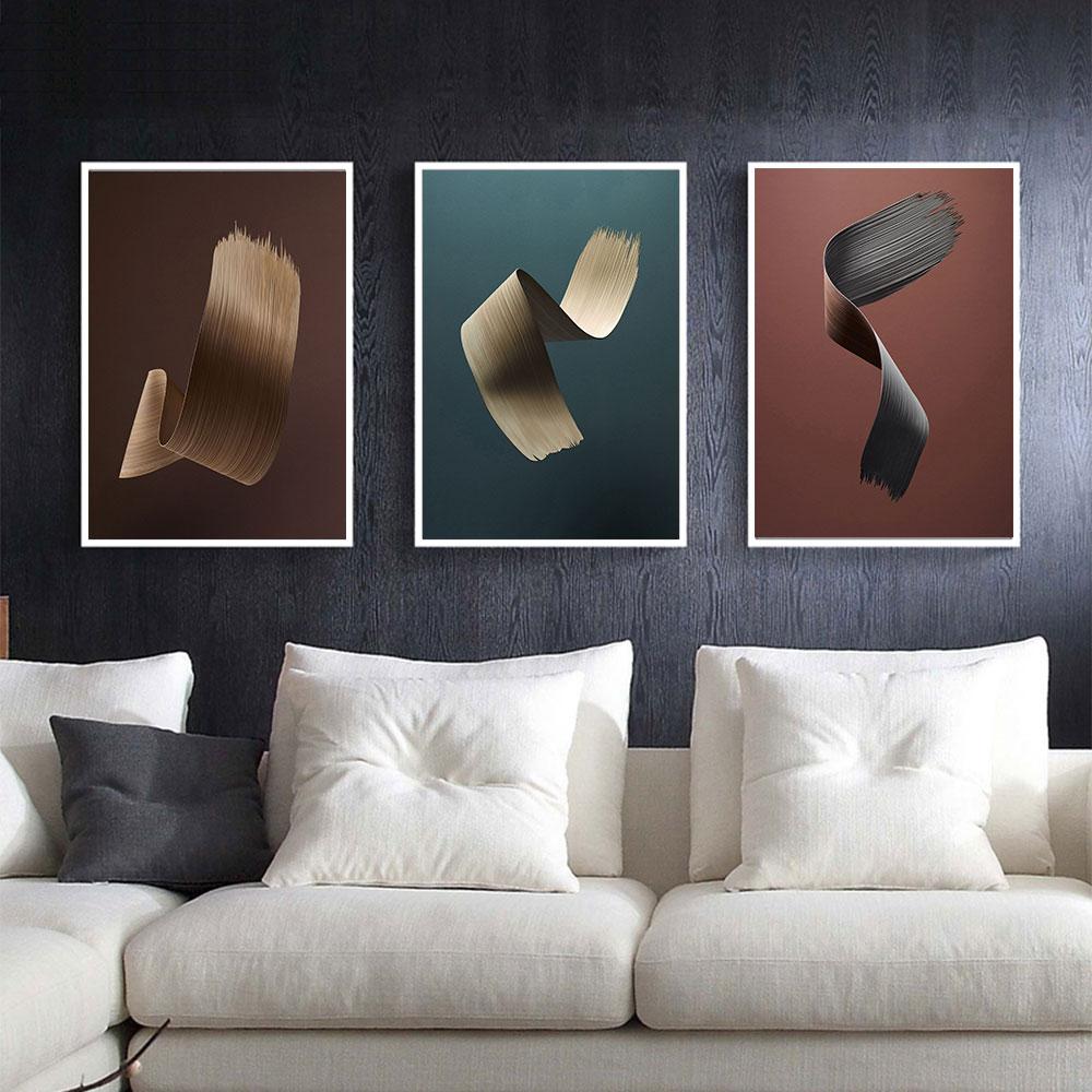 

Холст Картина Современный Минималистский Абстрактные Линии Входной Проход Плакат и Принты для Гостиной Стены Искусства Домашнего Декора Cuadros