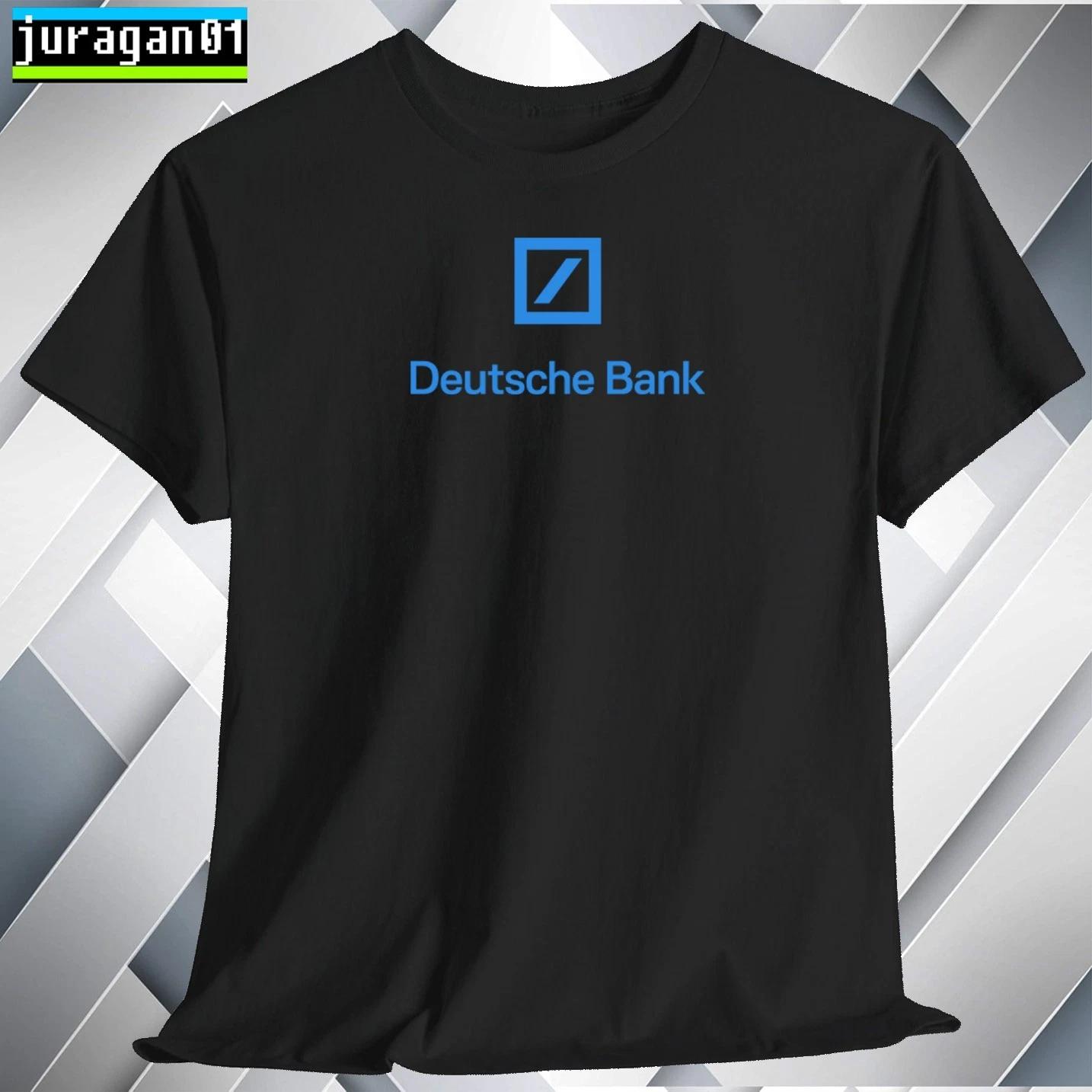 DEUTSCHE BANK Financial Services T shirt Black Navy White Grey Red Orange S-5XL S