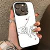 B-Baby Mom daughte Son Dad Hand Phone Case For iPhone17,16,15,14,13,12,11 Plus,Pro Max,XS,Colorful Silver Phone case Funda Cover