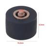 5Pcs Plastic Cassette Pressure Roller Multi Specification With Axis Design Belt Pulley Wheel Rubber Tape Recorder Pinroller