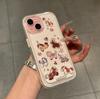 Colorful puppy is suitable for Apple 17PRO Huawei MATE80 Honor 500vivo Xiaomi 17OPPO couple mobile phone