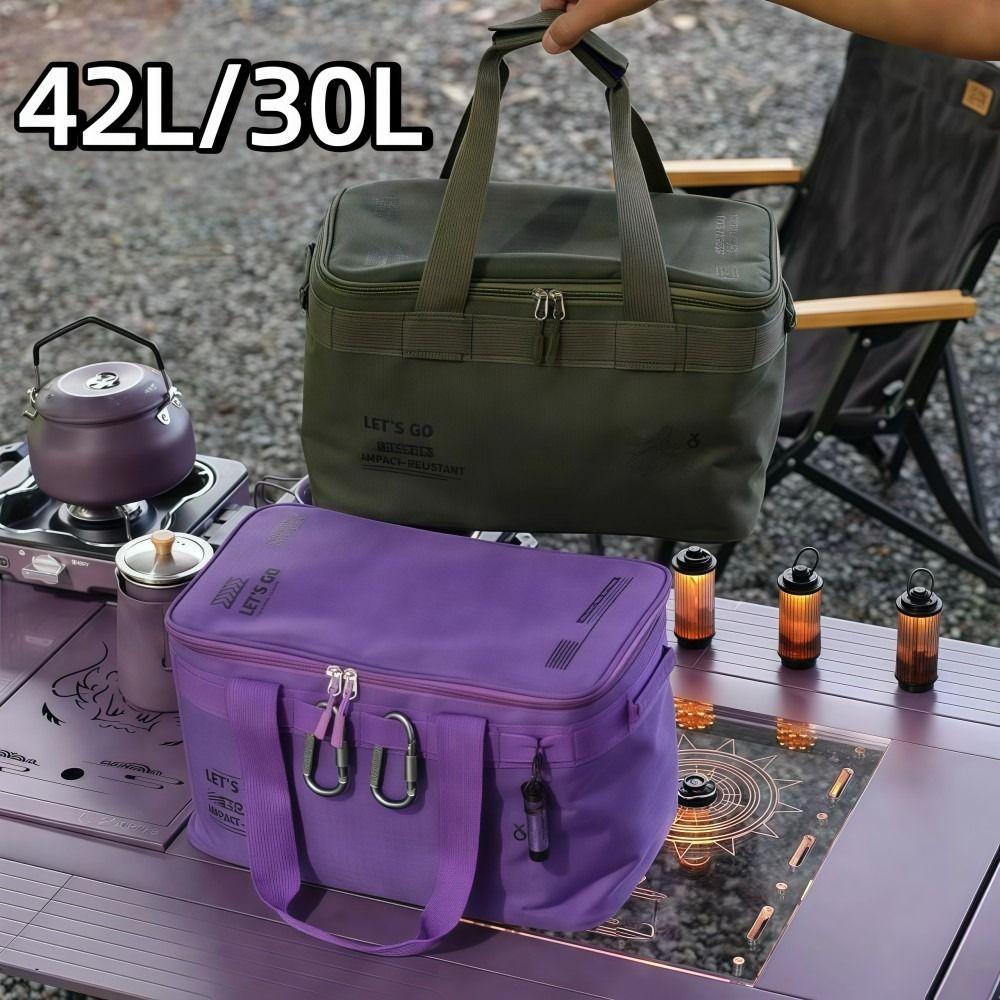42L/30L Picnic Storage Bag Large Capacity Trunk Storage Bag Camping Storage Bag  Outdoor