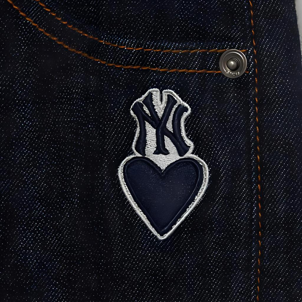 New MLB New York Yankees Jeans Women's Marine Blue 3FDPH0231-50NYS